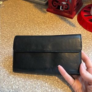 Black Leather Wallet